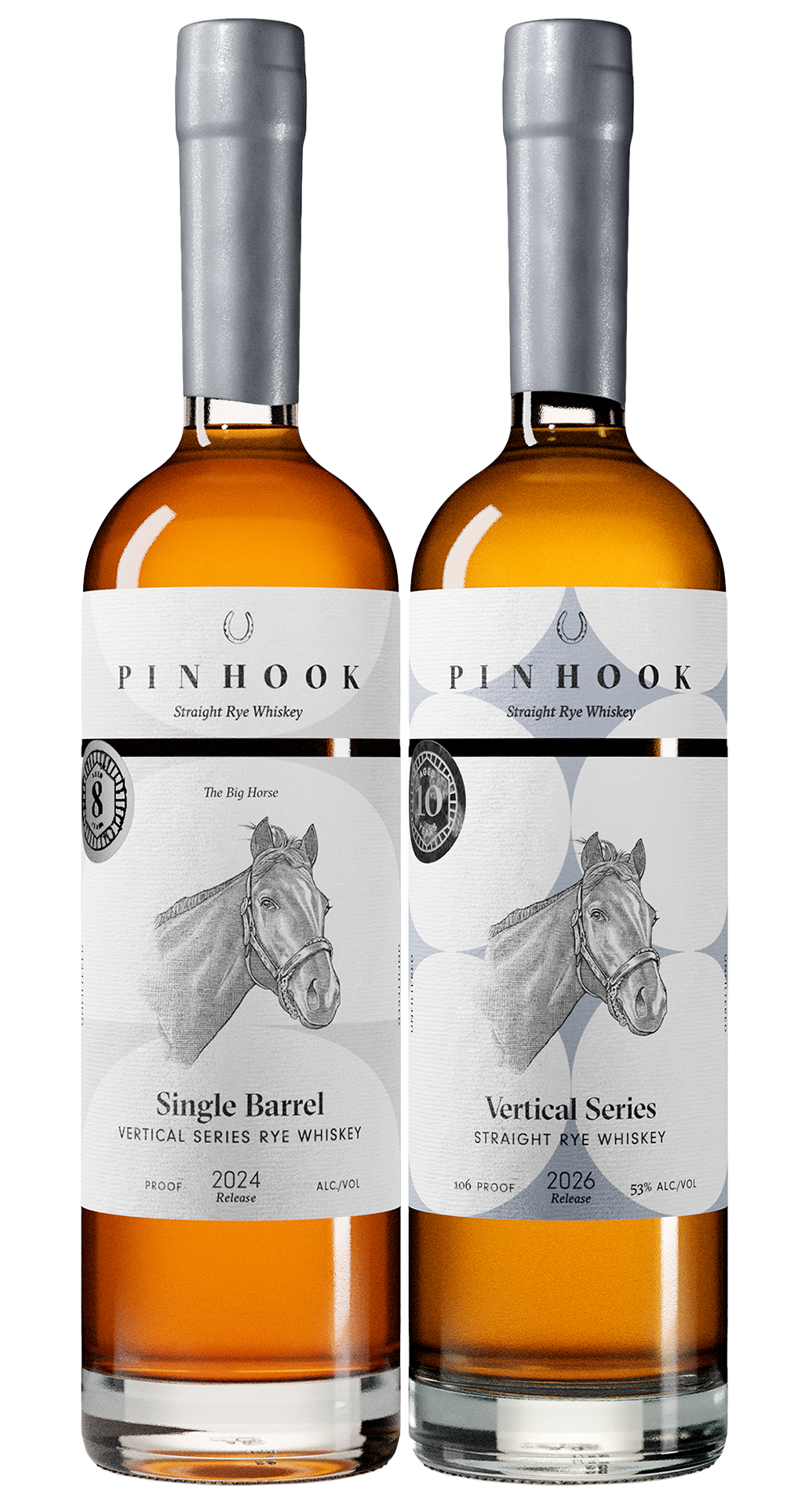 Vertical Series Rye 10 Year & The Big Horse Single Barrel Rye 8 Year